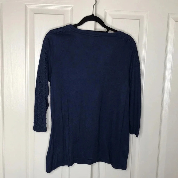 RETROLOGY Lightweight Blue Sweater - Picture 4 of 6